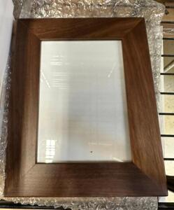 (8)- 5"X7" WOODEN PICTURE FRAMES