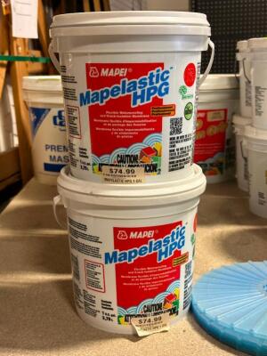 (2) - MAPELASTIC HPG WATERPROOFING MEMBRANE