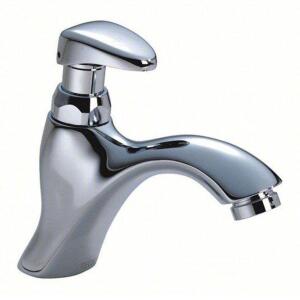 DESCRIPTION: (2) SINGLE HOLE METERING FAUCET BRAND/MODEL: DELTA #87T111 INFORMATION: .5 GPM, CHROME PLATED RETAIL$: $195.63 EA QTY: 2