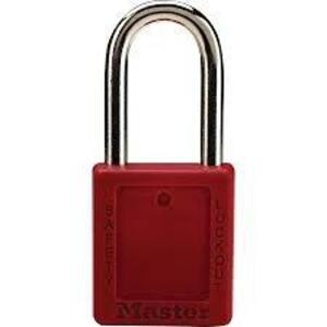 DESCRIPTION: (18) SAFETY PADLOCK BRAND/MODEL: MASTER LOCK #410KAMKW417RED INFORMATION: RED RETAIL$: $294.15 TOTAL QTY: 18