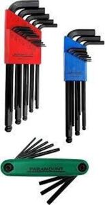 DESCRIPTION: (3) L WRENCH, HEX KEY ALLEN WRENCH SET BRAND/MODEL: PARAMOUNT #PAR14139 RETAIL$: $50.35 EA QTY: 3