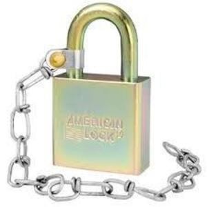 DESCRIPTION: (6) PADLOCKS BRAND/MODEL: AMERICAN LOCK #A5200GLWNKA RETAIL$: $33.85 EA QTY: 6