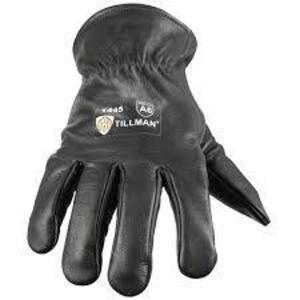 DESCRIPTION: (12) PAIRS OF OIL AND MOISTURE RESISTANT DRIVERS BRAND/MODEL: TILLMAN #1445L INFORMATION: TOP GRAIN GOATSKIN SIZE: LARGE RETAIL$: $29.55