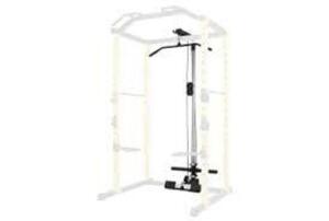 DESCRIPTION: (1) LAT PULLDOWN ATTACHMENT BRAND/MODEL: BALANCEFROM #BF-LAT INFORMATION: BLACK SIZE: 1000 lb Capacity Multi-Function Adjustable Power Ca