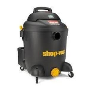 DESCRIPTION: (1) CONTRACTOR WET/DRY VACUUM BRAND/MODEL: SHOP VAC #96271 INFORMATION: BLACK AND YELLOW SIZE: 12 GAL RETAIL$: $244.80 EA QTY: 1