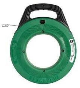 DESCRIPTION: (1) ROLL OF FISH TAPE BRAND/MODEL: GREENLEE #FTS438-125 INFORMATION: STEEL SIZE: 125' X 1/8" RETAIL$: $71.23 EA QTY: 1