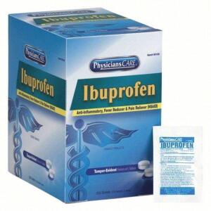 DESCRIPTION: (4) BOXES OF (250) PAIN RELIEF TABLET BRAND/MODEL: PHYSICIANS CARE IBUPROFEN SIZE: 2 TABLETS PER PACKET RETAIL$: $7.99 EA QTY: 4