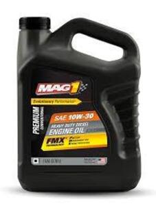 DESCRIPTION: (2) DIESEL ENGINE OIL BRAND/MODEL: MAG 1 #20RW86 INFORMATION: 10W-30 SIZE: 1 GALLON RETAIL$: $23.85 EA QTY: 2