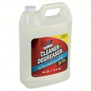 DESCRIPTION: (2) CLEANER AND DEGREASER BRAND/MODEL: OIL EATER #4NHH6 SIZE: 1 GALLON RETAIL$: $18.11 EA QTY: 2