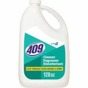 DESCRIPTION: (2) CLEANER DEGREASER AND DISINFECTANT BRAND/MODEL: FORMULA 409 SIZE: 1 GALLON RETAIL$: $15.00 EA QTY: 2