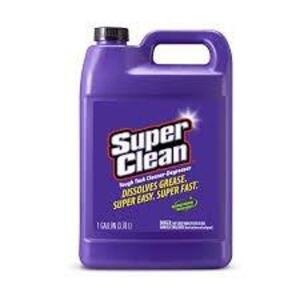 DESCRIPTION: (2) ALL PURPOSE CLEANER BRAND/MODEL: SUPER CLEAN SIZE: 1 GALLON RETAIL$: $13.00 EA QTY: 2