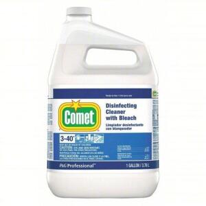 DESCRIPTION: (2) CLEANER AND DISINFECTANT BRAND/MODEL: COMET #19NC60 SIZE: 1 GALLON RETAIL$: $50.00 EA QTY: 2