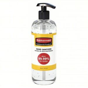 DESCRIPTION: (10) ALCOHOL GEL HAND SANITIZER BRAND/MODEL: RUBBERMAID #56LL54 SIZE: 16 OZ RETAIL$: $7.00 EA QTY: 10