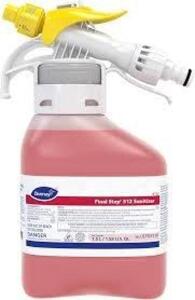 DESCRIPTION: (4) FINAL STEP SANITIZER BRAND/MODEL: DIVERSEY 512 SIZE: 1.5L RETAIL$: $63.30 EA QTY: 4