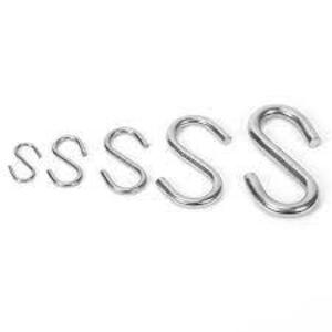 DESCRIPTION: (1) CASE OF (100) ZINC PLATED S HOOKS BRAND/MODEL: WORKSMART #13574819 SIZE: 3-1/2" RETAIL$: $151.96 EA QTY: 1