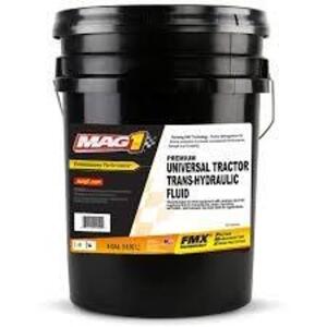 DESCRIPTION: (1) HYDRAULIC OIL BRAND/MODEL: MAG 1 # INFORMATION: BLACK DRUM SIZE: 5 GALLON RETAIL$: $122.74 EA QTY: 1