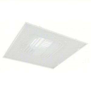 DESCRIPTION: (2) DIFFUSER BRAND/MODEL: 4MJU9 SIZE: 23 3/4 in H, 23 3/4 in W, Surface Mount, 10 in Duct, Steel, Perforated, White RETAIL$: $77.04 EA QT