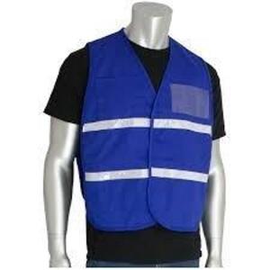 DESCRIPTION: (1) INCIDENT COMMAND VEST BRAND/MODEL: PIP #300-2504 INFORMATION: BLUE SIZE: M-XL RETAIL$: $17.55 EA QTY: 1