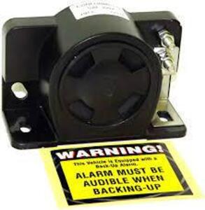 DESCRIPTION: (6) EXTERNAL REVERSE MOTION WARNING ALARM BRAND/MODEL: MAGNADYNE #BU2000C RETAIL$: $18.00 EA QTY: 6