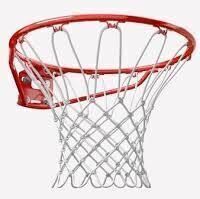 DESCRIPTION: (1) BASKETBALL RIM BRAND/MODEL: SPALDING INFORMATION: NBA ORANGE RETAIL$: $59.99 QTY: 1