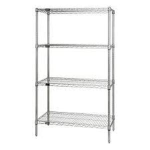 DESCRIPTION: (1) WIRE UTILITY SHELF BRAND/MODEL: QUANTUM STORAGE SYSTEMS #1312333 RETAIL$: $174.00 SIZE: 18X36 QTY: 1