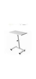 DESCRIPTION: (1) ADJUSTABLE SITTING MOBILE LAPTOP DESK BRAND/MODEL: SEVILLE #OFF65855 V2020 INFORMATION: WHITE RETAIL$: $51.99 SIZE: 23.6" QTY: 1