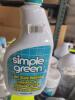 DESCRIPTION: (2) LIME SCALE REMOVER BRAND/MODEL: SIMPLE GREEN #3UP43 RETAIL$: $8.35EA SIZE: 32 OZ QTY: 2 - 3