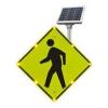 DESCRIPTION: (1) BLINKERSIGN, PEDESTRIAN CROSSING BRAND/MODEL: TAPCO #3YPG7 INFORMATION: AMBER LEDS SIZE: 30" RETAIL$: $1695.00 EA QTY: 1