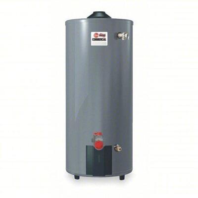 DESCRIPTION: (1) HOT WATER HEATER BRAND/MODEL: RHEEM-RUUD #2VRE3 INFORMATION: NATURAL GAS, LOW NOX, 75,100 BTU, 64 IN HT SIZE: 75 GALLON RETAIL$: $247