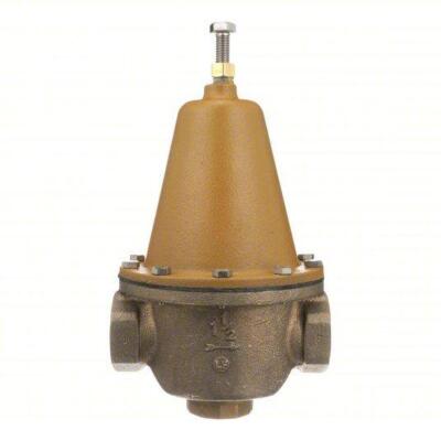 DESCRIPTION: (1) WATER PRESSURE REDUCING VALVE BRAND/MODEL: WATTS #5DMC5 INFORMATION: LEAD FREE BRASS, 1 1/2 IN, FNPT UNION X FNPT RETAIL$: $1435.28 E