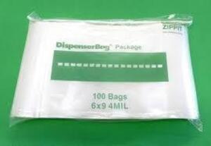 DESCRIPTION: (2) BOXES OF (100) RECLOSABLE POLY BAGS BRAND/MODEL: RELOC ZIPPIT/4R69 INFORMATION: CLEAR SIZE: 6" X 9" RETAIL$: $68.50 EA QTY: 2