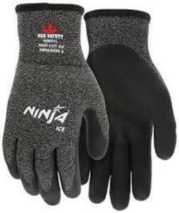 DESCRIPTION: (3) PACKS OF (12) INDUSTRIAL WORK GLOVES BRAND/MODEL: NINJA LITE #N9696L INFORMATION: BLUE, POLYURETHANE COATING SIZE: LARGE RETAIL$: $47