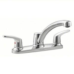 DESCRIPTION: (1) LOW ARC KITCHEN FAUCET BRAND/MODEL: AMERICAN STANDARD #448N23 INFORMATION: CHROME FINISH SIZE: 1.5 GPM RETAIL$: $119.97 EA QTY: 1