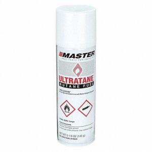 DESCRIPTION: (6) BUTANE REFILL CANISTER BRAND/MODEL: MASTER APPLIANCE #3W799 RETAIL$: $7.91 EA SIZE: 5-1/8 OZ QTY: 6