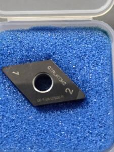 DESCRIPTION: (10) PVD COATED TURNING INSERTS BRAND/MODEL: NORTHAMERICAN TOOL DNGA432 80425MT RETAIL$: $468.10 QTY: 10