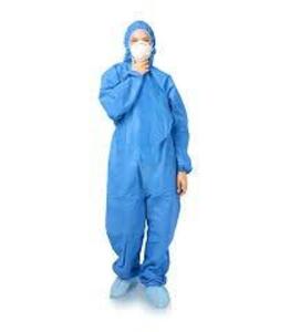 DESCRIPTION: (1) CASE OF (25) DISPOSABLE COVERALLS WITH HOOD AND BOOTS BRAND/MODEL: KEYSTONE #CVL-SMS-B-4XL-BLUE INFORMATION: BLUE SIZE: 4XL RETAIL$: