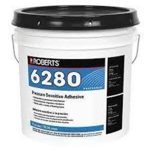 DESCRIPTION: (2) MULTI-PURPOSE FLOOR ADHESIVE BRAND/MODEL: ROBERTS #6280 RETAIL$: $11.46 EA SIZE: 1 QT QTY: 2