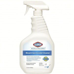 DESCRIPTION: (12) BLEACH GERMICIDAL CLEANER BRAND/MODEL: CLOROX HEALTHCARE #6VDE6 SIZE: 32 OZ RETAIL$: $280.00 TOTAL QTY: 12