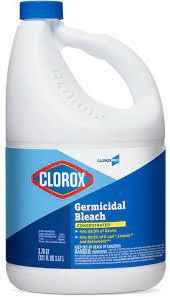DESCRIPTION (2) GERMICIDAL BLEACH CLEANER BRAND/MODEL CLOROX RETAIL