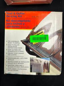 ROOF AND GUTTER DE-ICING KIT