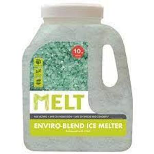 DESCRIPTION: (1) ENVIRO BLEND ICE MELTER BRAND/MODEL: SNOW JOE #MELT10EBJ RETAIL$: $10.00 EA SIZE: 10 LB QTY: 1