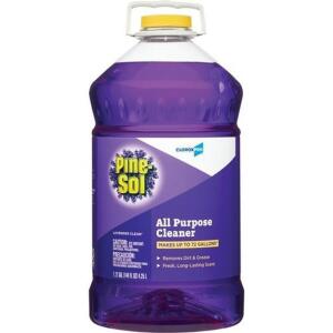 DESCRIPTION: (1) ALL PURPOSE CLEANER CONCENTRATE BRAND/MODEL: PINE SOL $CLO97301 INFORMATION: LAVENDER RETAIL$: $20.00 EA SIZE: 1 GALLON QTY: 1