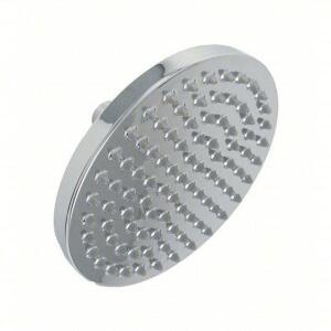 DESCRIPTION: (2) SHOWERHEAD BRAND/MODEL: TRIDENT #22JN65 INFORMATION: WALL MOUNT., SILICONE NOZZLE, CHROME PLATED FINISH SIZE: 10" RETAIL$: $110.39 EA
