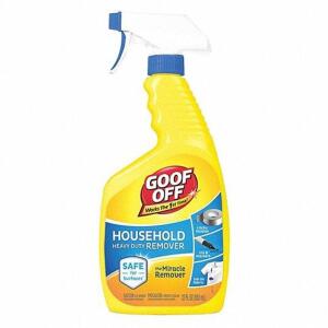 DESCRIPTION: (6) ADHESIVE REMOVER BRAND/MODEL: GOOF OFF #6UAZ5 RETAIL$: $10.29 EA SIZE: 22 OZ QTY: 6