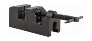 DESCRIPTION: (1) HORIZONTAL DRILL PRESS VISE BRAND/MODEL: INTERSTATE 428-7401 RETAIL$: $37.71 SIZE: 1*1/2" JAW OPEN CAP, 7/8" THROAT DEPTH QTY: 1