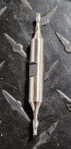 DESCRIPTION: (2) COBALT DOUBLE END SQUARE END MILL BRAND/MODEL: HERTEL 87150686 RETAIL$: $27.87 EA SIZE: 1/8" CUT DIA 3/8 LOC 3/8 SHANK DIA QTY: 2