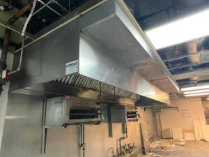 DESCRIPTION: CAPTIVE AIRE 16' X 54" STAINLESS EXHAUST HOOD SYSTEM/ 12" FIRE BOX, FIRE SUPPRESSION, MAKE UP AIR, AND EXHAUST FAN BRAND / MODEL: CAPTIVE