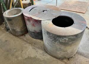 ASSORTED CONCRETE HOLE SAWS