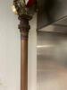 DESCRIPTION: 2.5" COPPER COOK LINE GAS PIPE W/ QUICK CONNECTS. ADDITIONAL INFORMATION GAS MUST BE PROPERLY SHUT OFF BEFORE REMOVAL. LOCATION: KITCHEN - 4