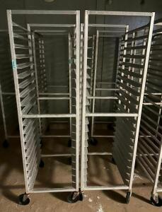 DESCRIPTION: (2) SHEET PAN RACKS LOCATION: WALK-IN QTY: 2